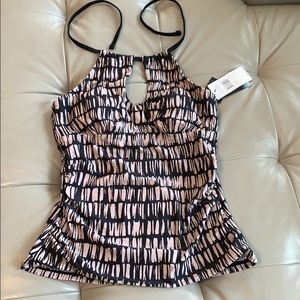 Island escape women’s swimwear top